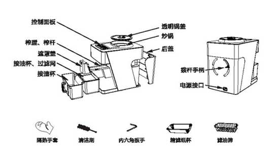 家用榨油機(jī)的組成、清潔、維護(hù)